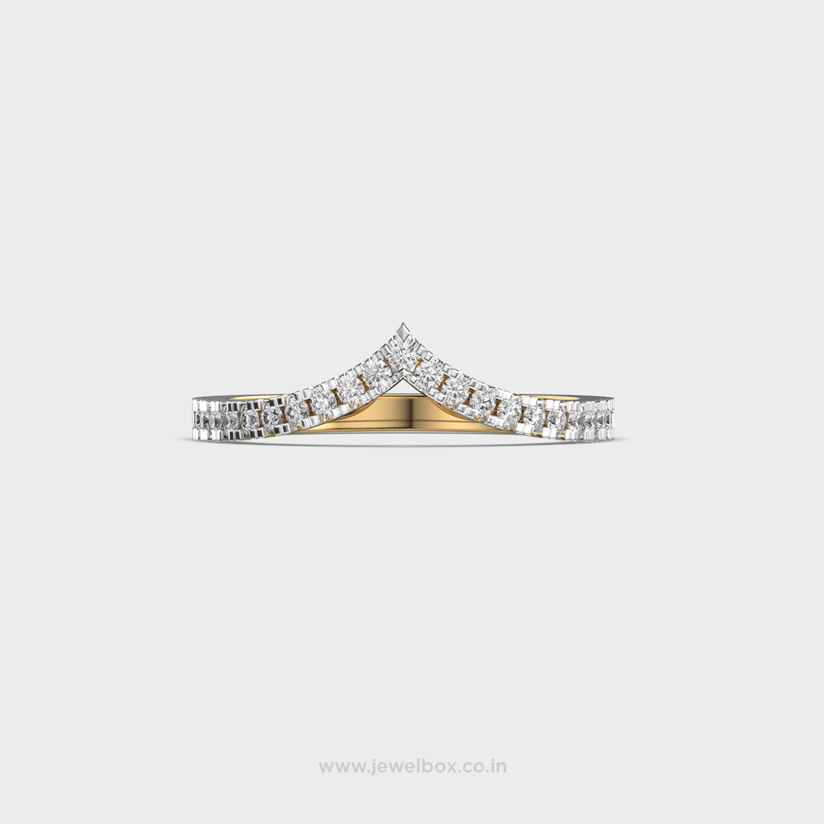 Sleek Vanki Diamond Embellished Ring