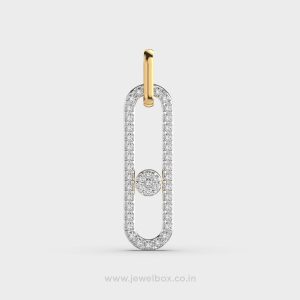 Oval Radiance Diamond Pendant