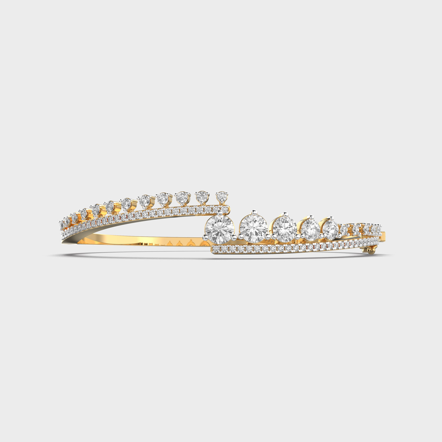 Western Clue Pretty Diamond Bracelet