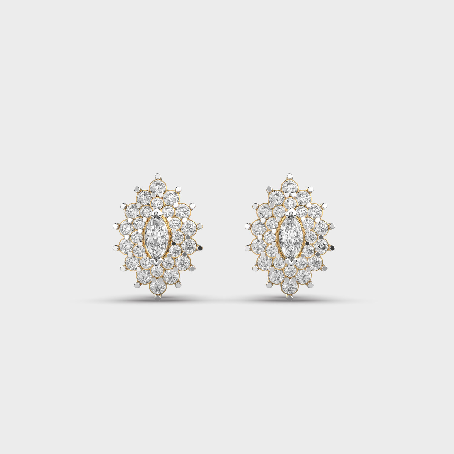 Ethnic Splendor Diamond Stud