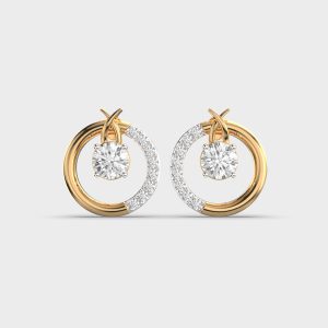 Modish Elegance Diamond Studs