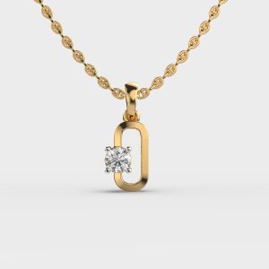 Gold Diamond Pendant