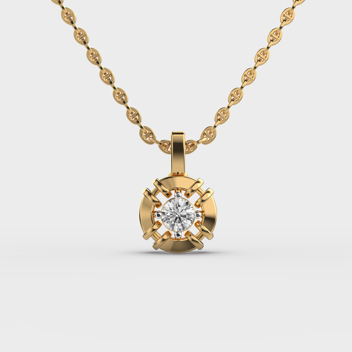 Legacy Carried Diamond Pendant (Without Chain)
