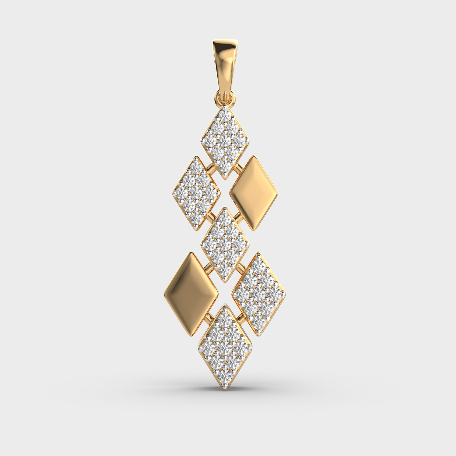 Regal Illusion Diamond Pendant