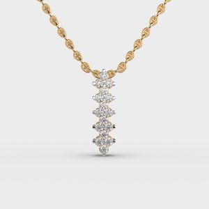 5-Tier Diamond Pendant