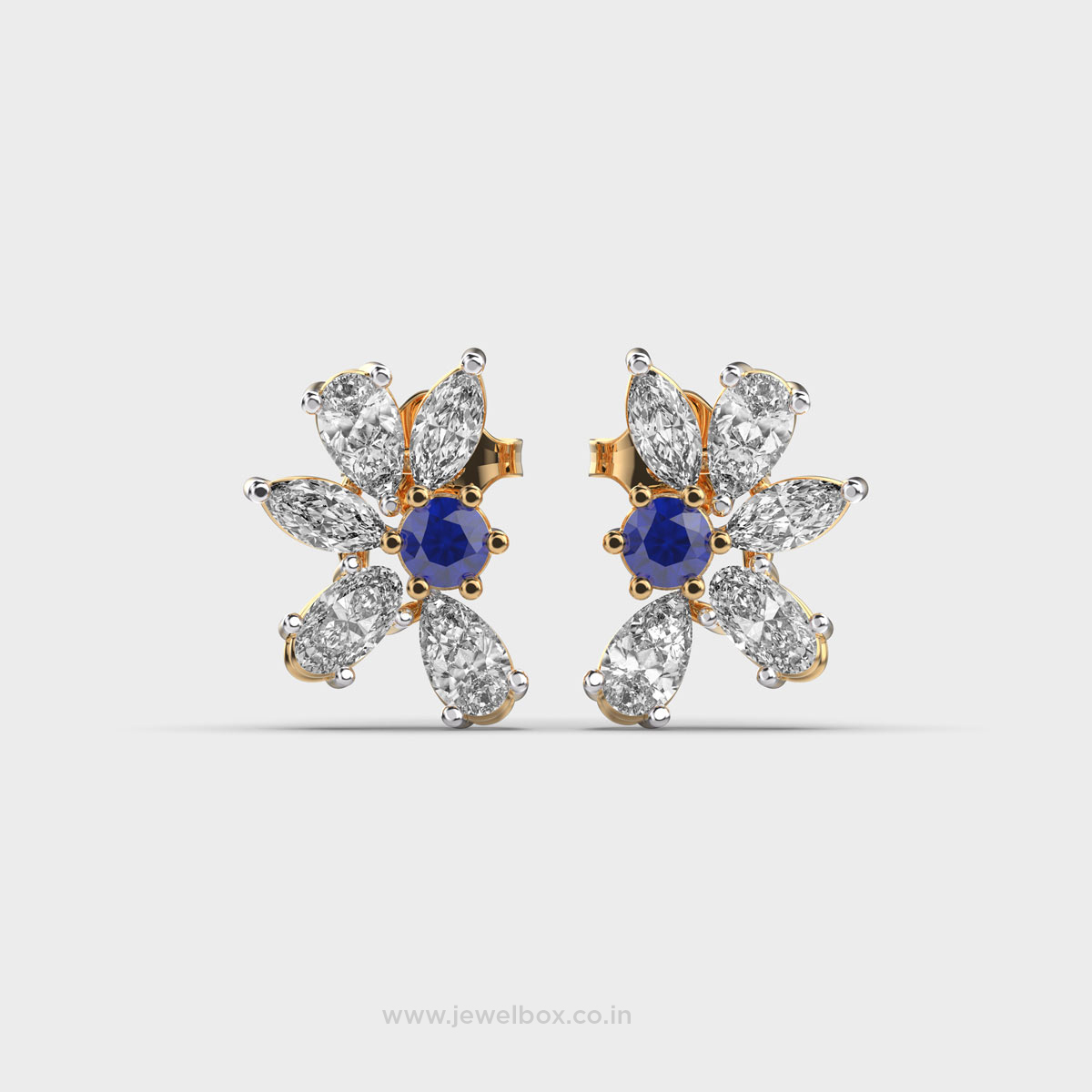 Ocean Delight Diamond Earrings