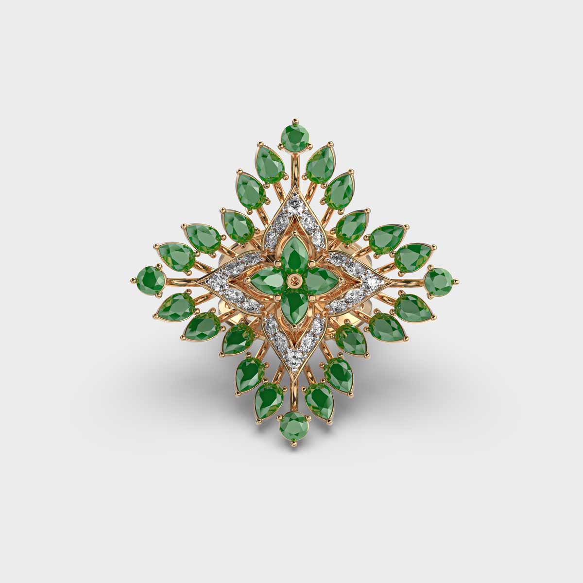 Ivy's Green Promise Diamond Ring
