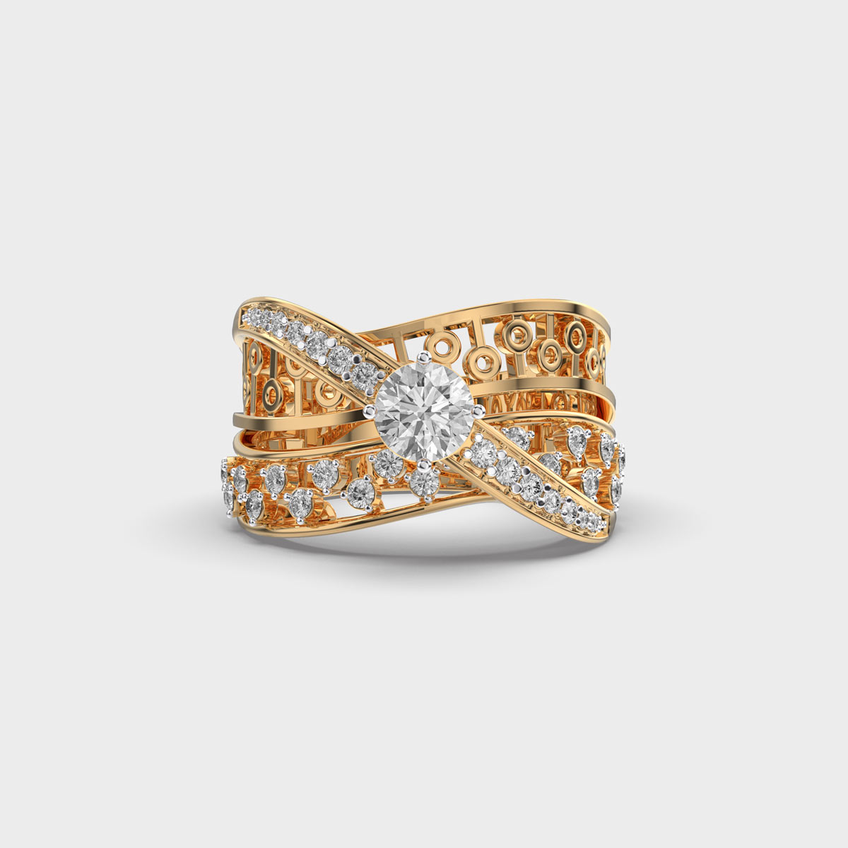 Tales of Time Diamond Ring