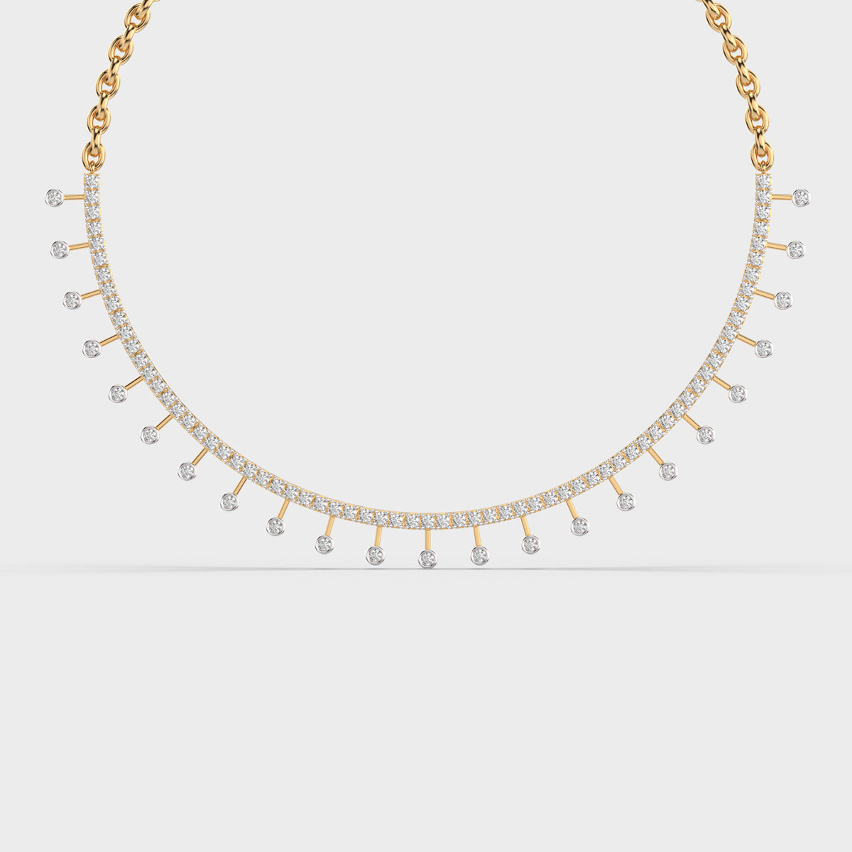 Her Glory Princess Diamond Necklace