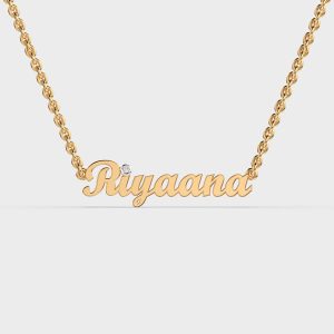 Your Name Diamond Necklace