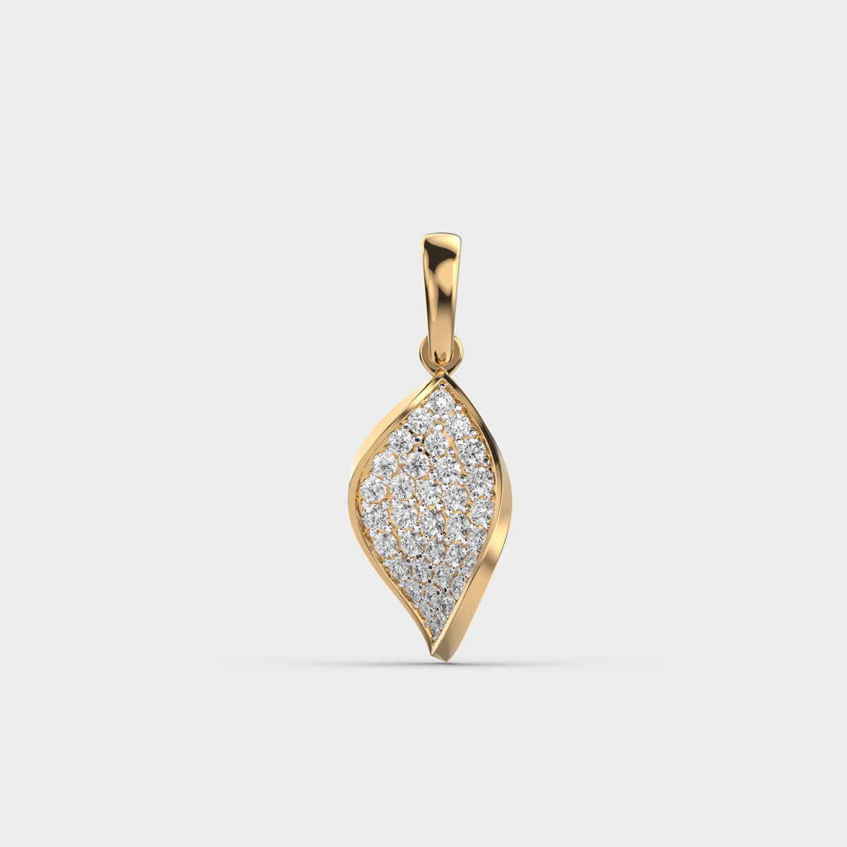 Senorita Petal Diamond Pendant Set