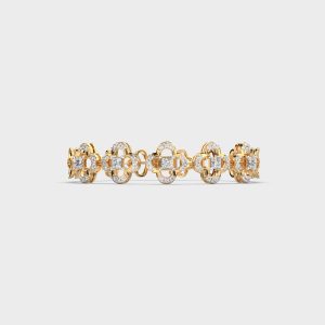 Helen of Troy Diamond Cluster Bracelet