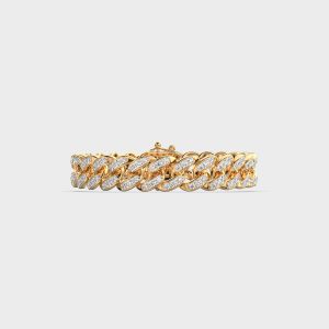 Chain of Love Diamond Cluster Bracelet