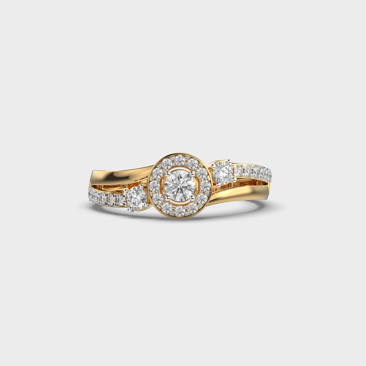 Whirl Of Memories Diamond Ring