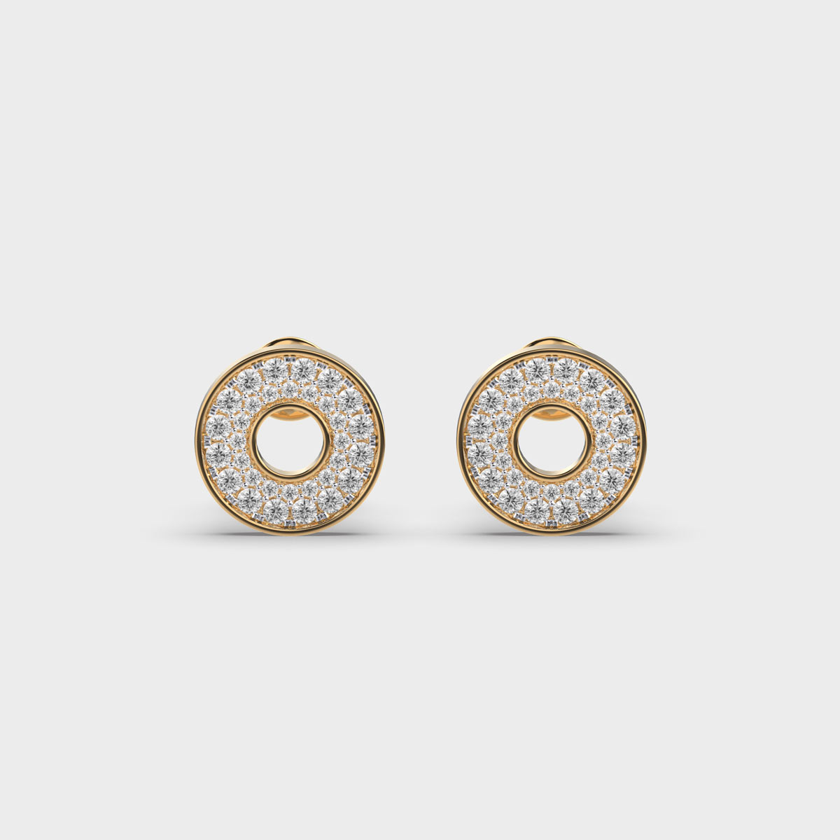 Wheel of Elegance Diamond Earstuds