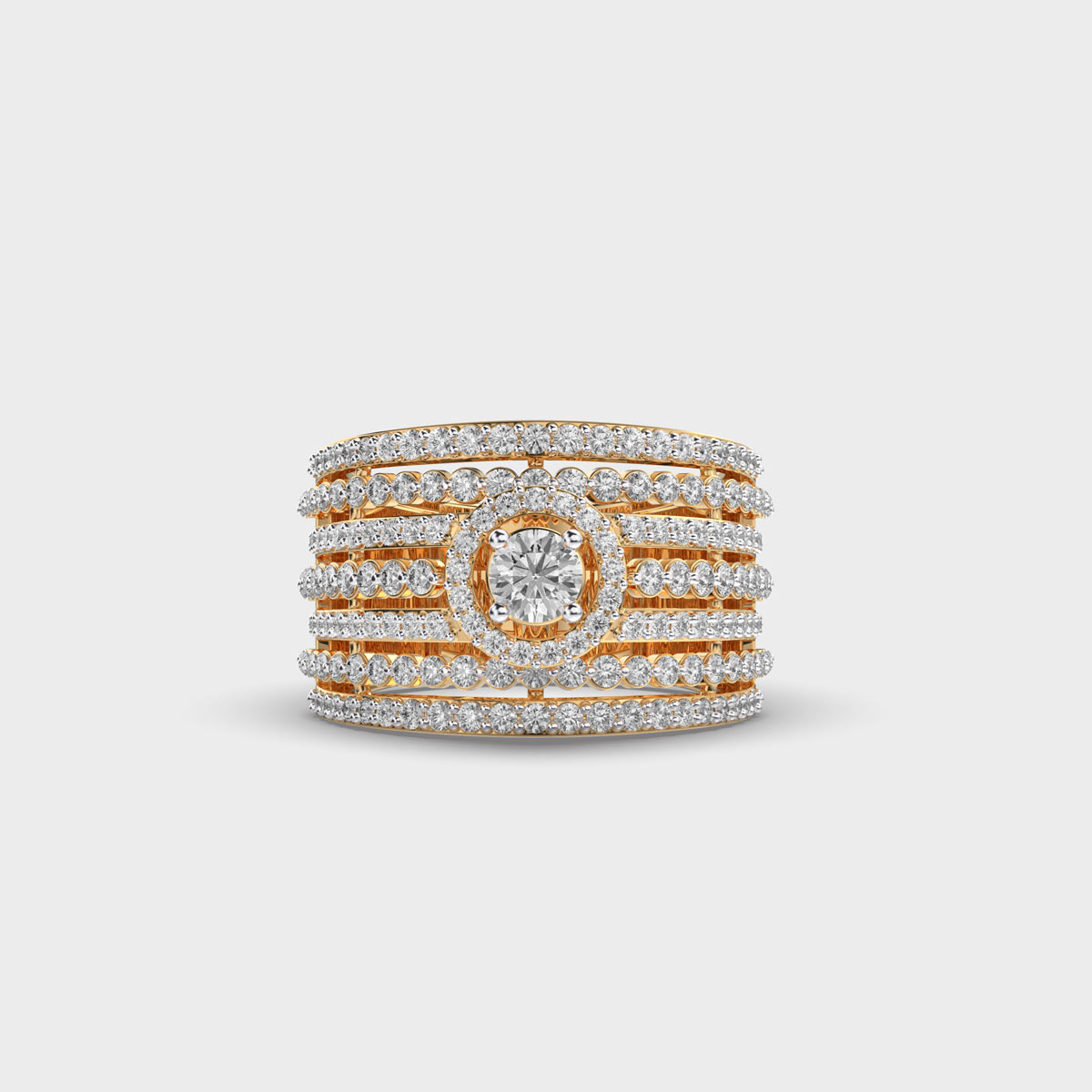 Ember Kiss Radiance Cocktail Diamond Ring