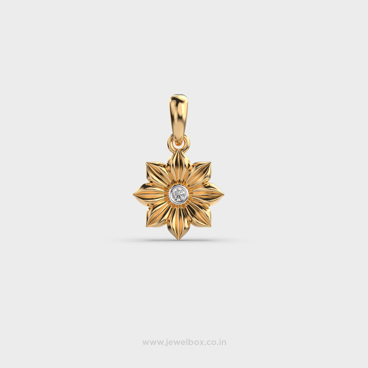 Helia Daisyglow diamond pendant (Without Chain)