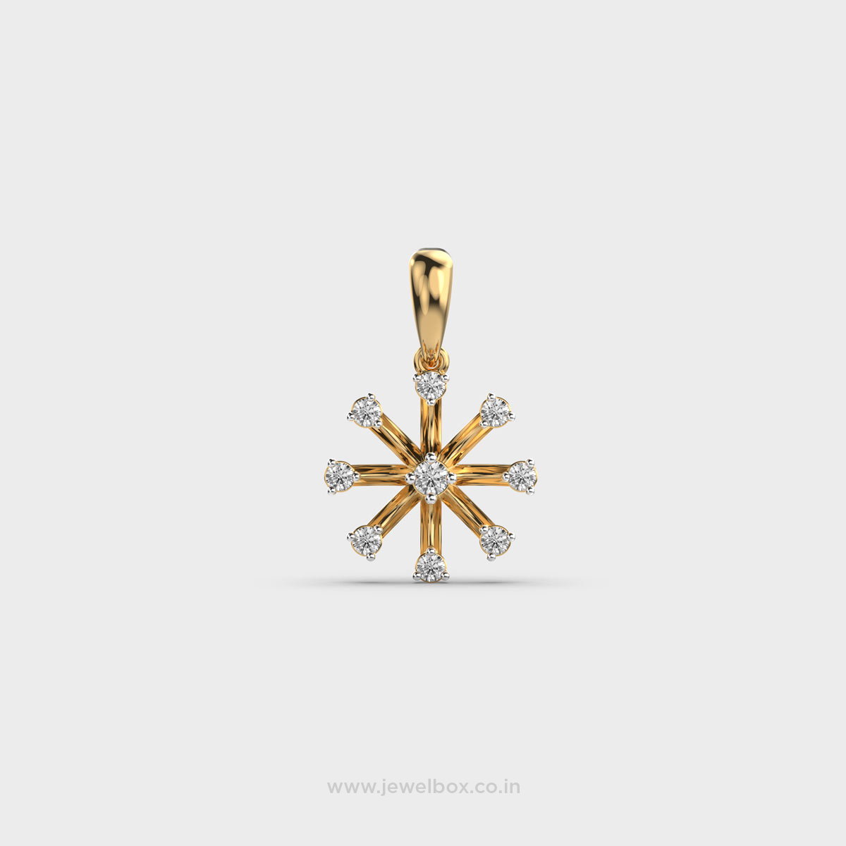 Guiding Light Star Diamond Pendant (Without Chain)