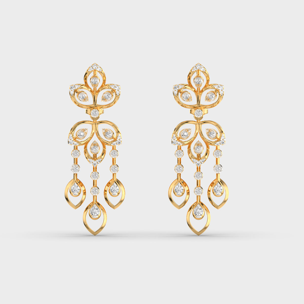Essence of the Tropico Diamond Earrings