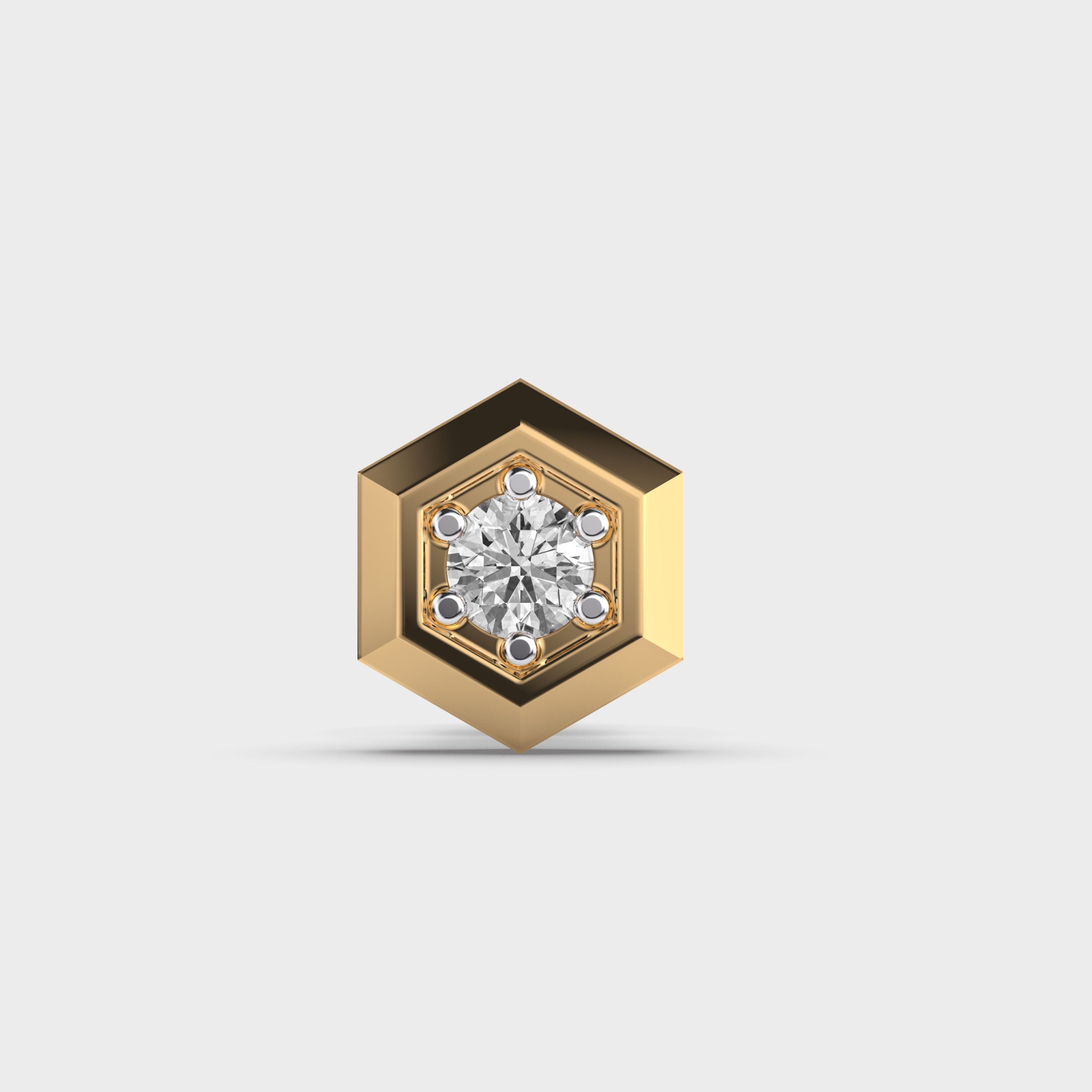 Penta Love Diamond Studs