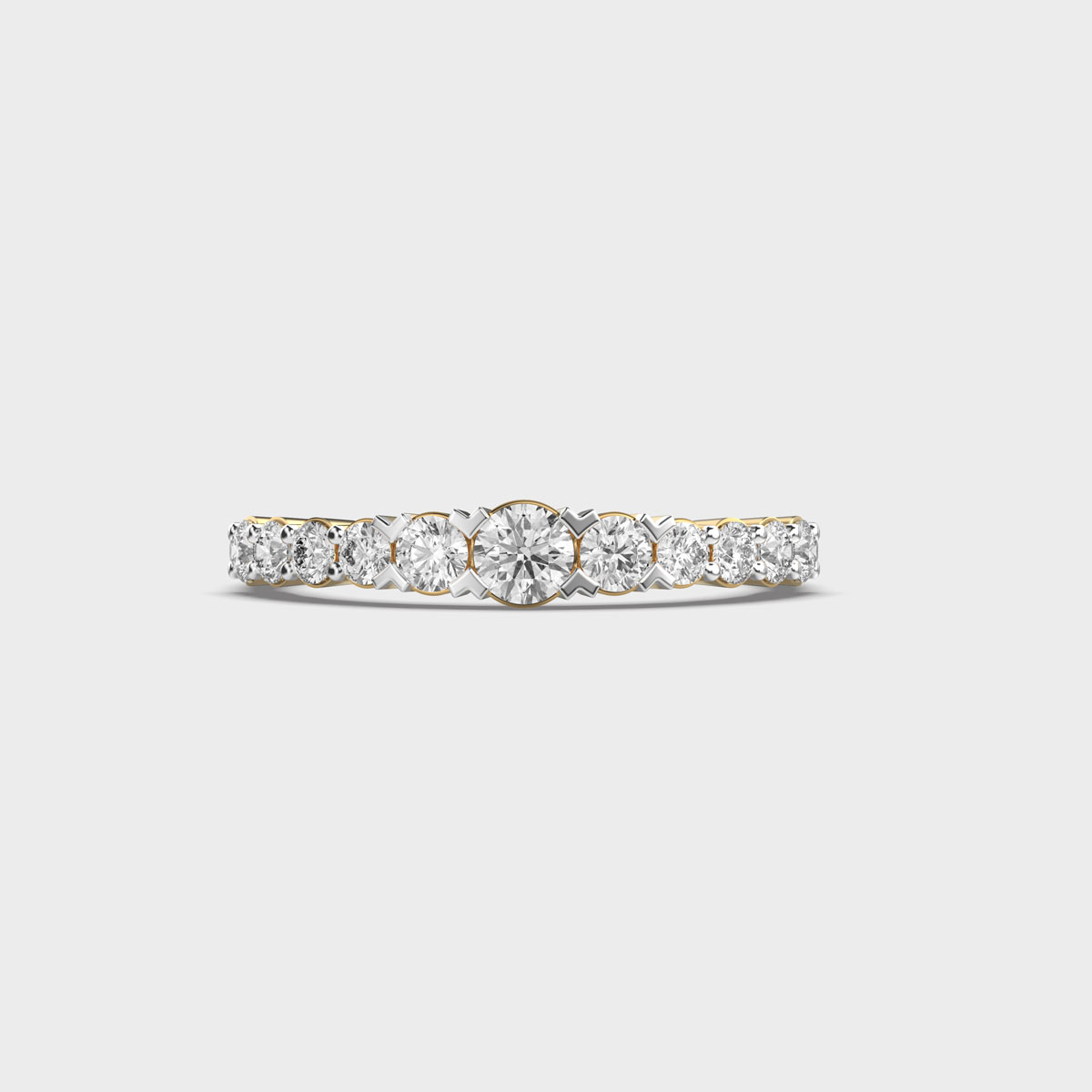 Ice Princess Round Diamond Ring