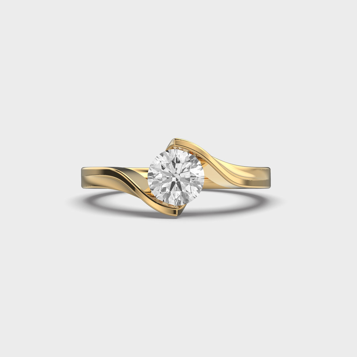 She said Yes Diamond Ring