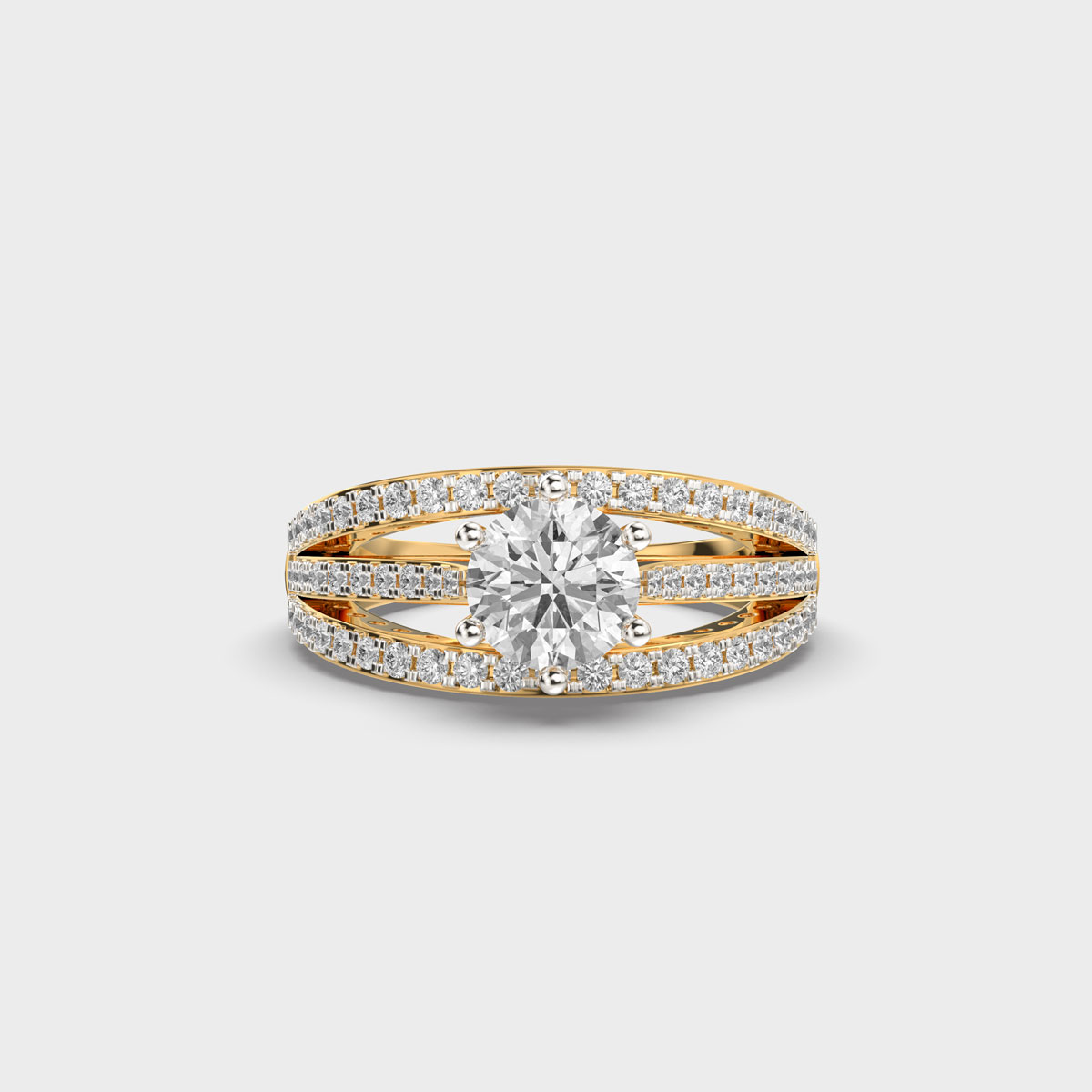 Stars Shining Above Diamond Ring