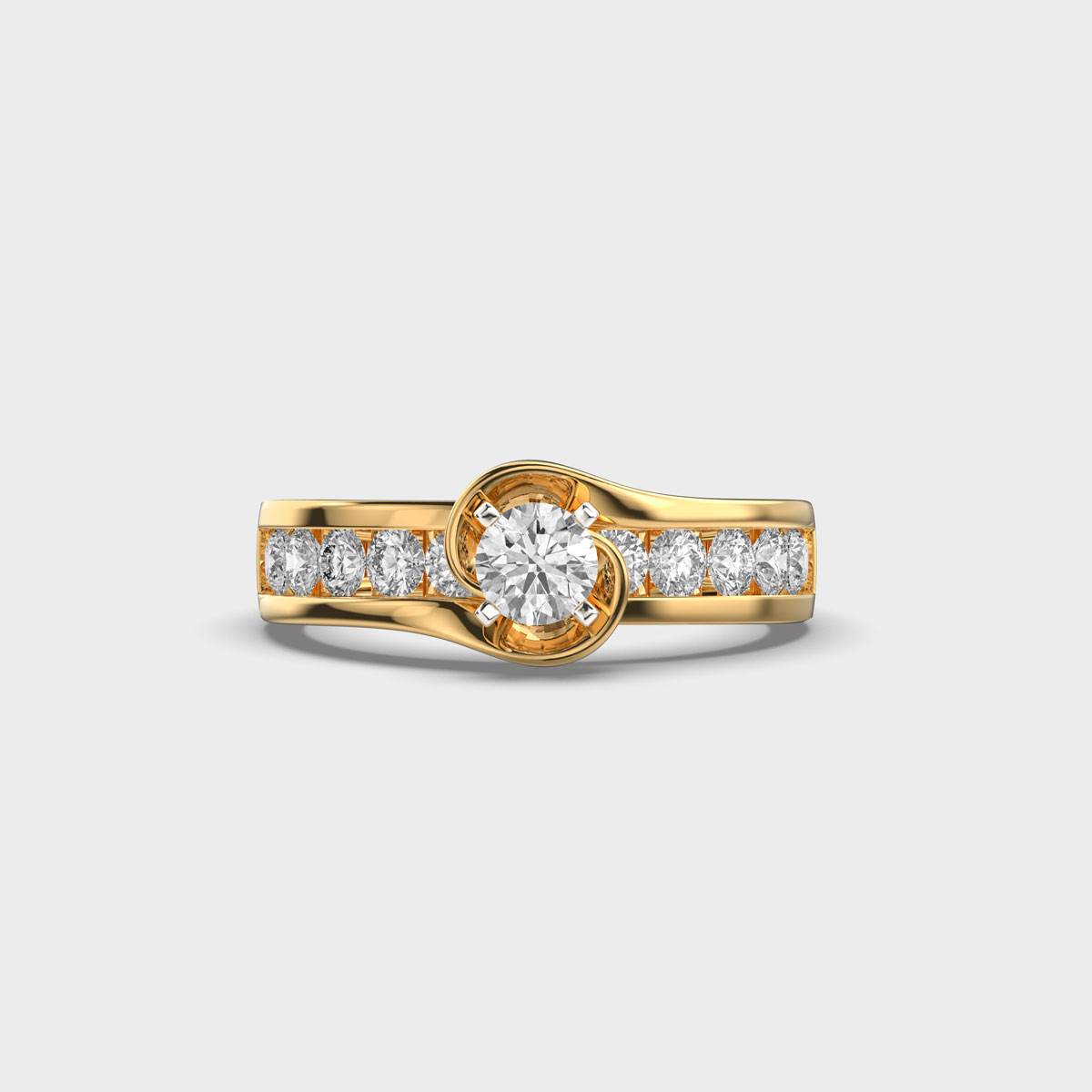Bloomverse Round Diamond Ring