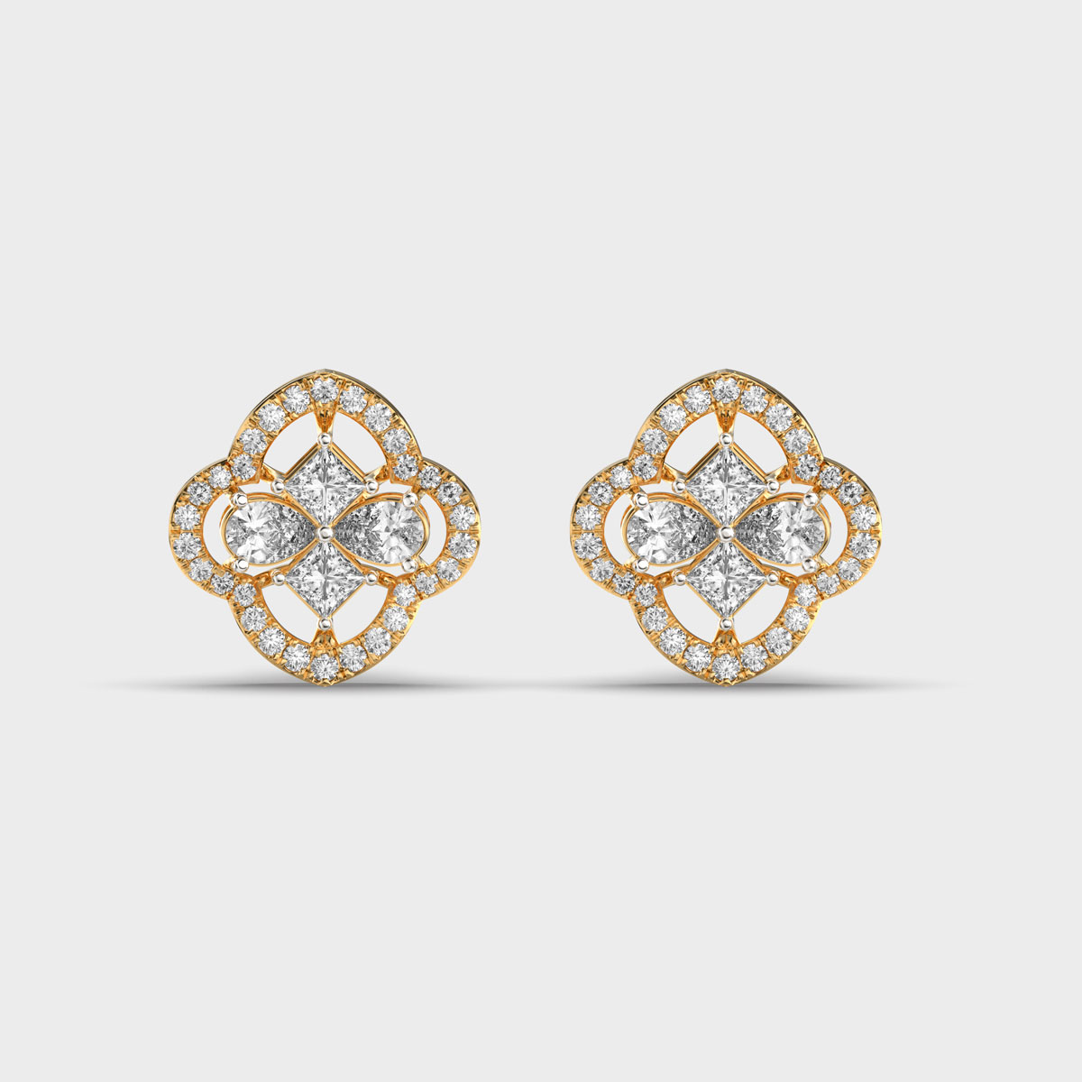 Warriors Pride Diamond Earstuds
