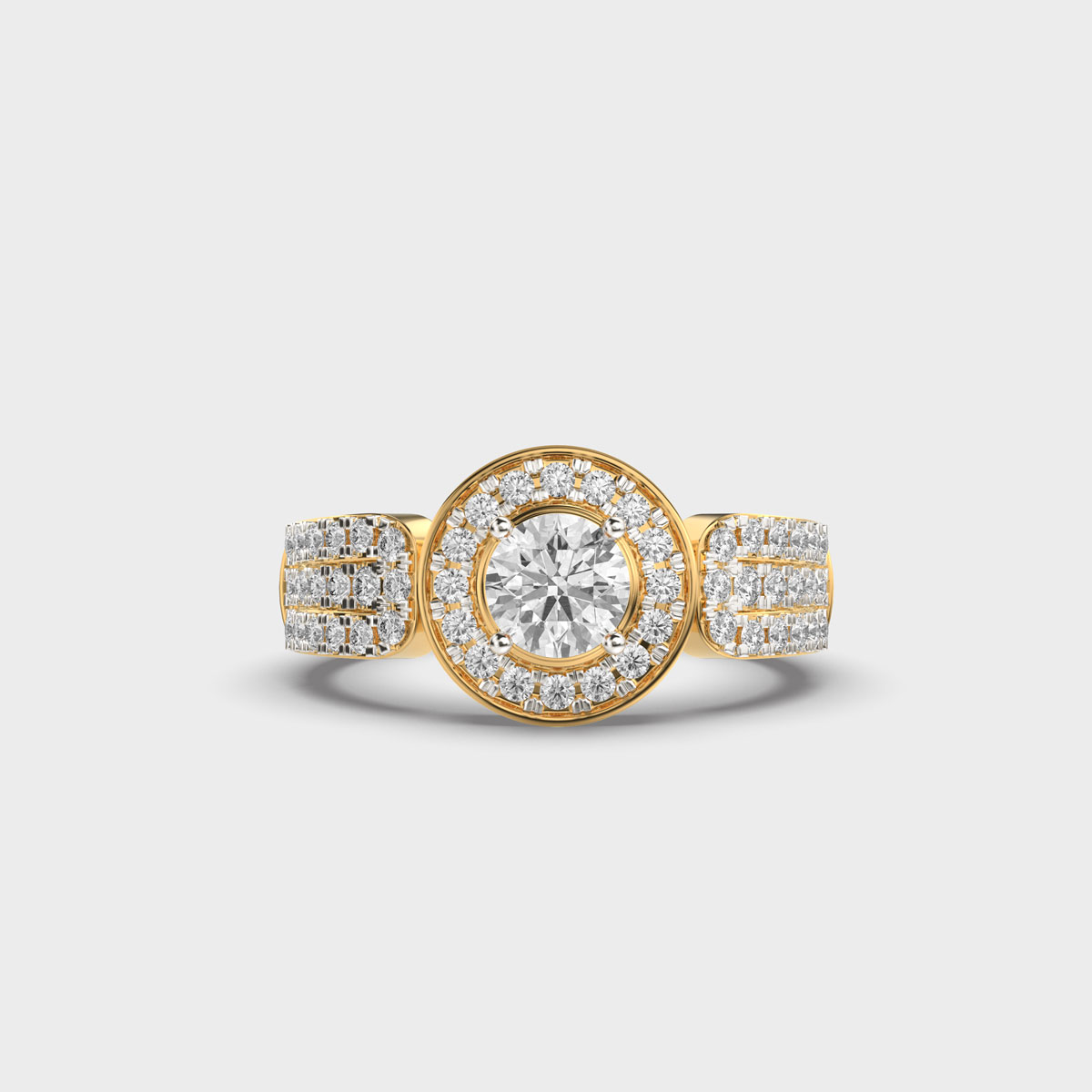 Greek Goddess Anthea Diamond Ring