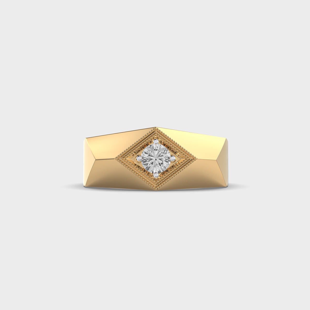 Knight of Valour Diamond Ring For Men