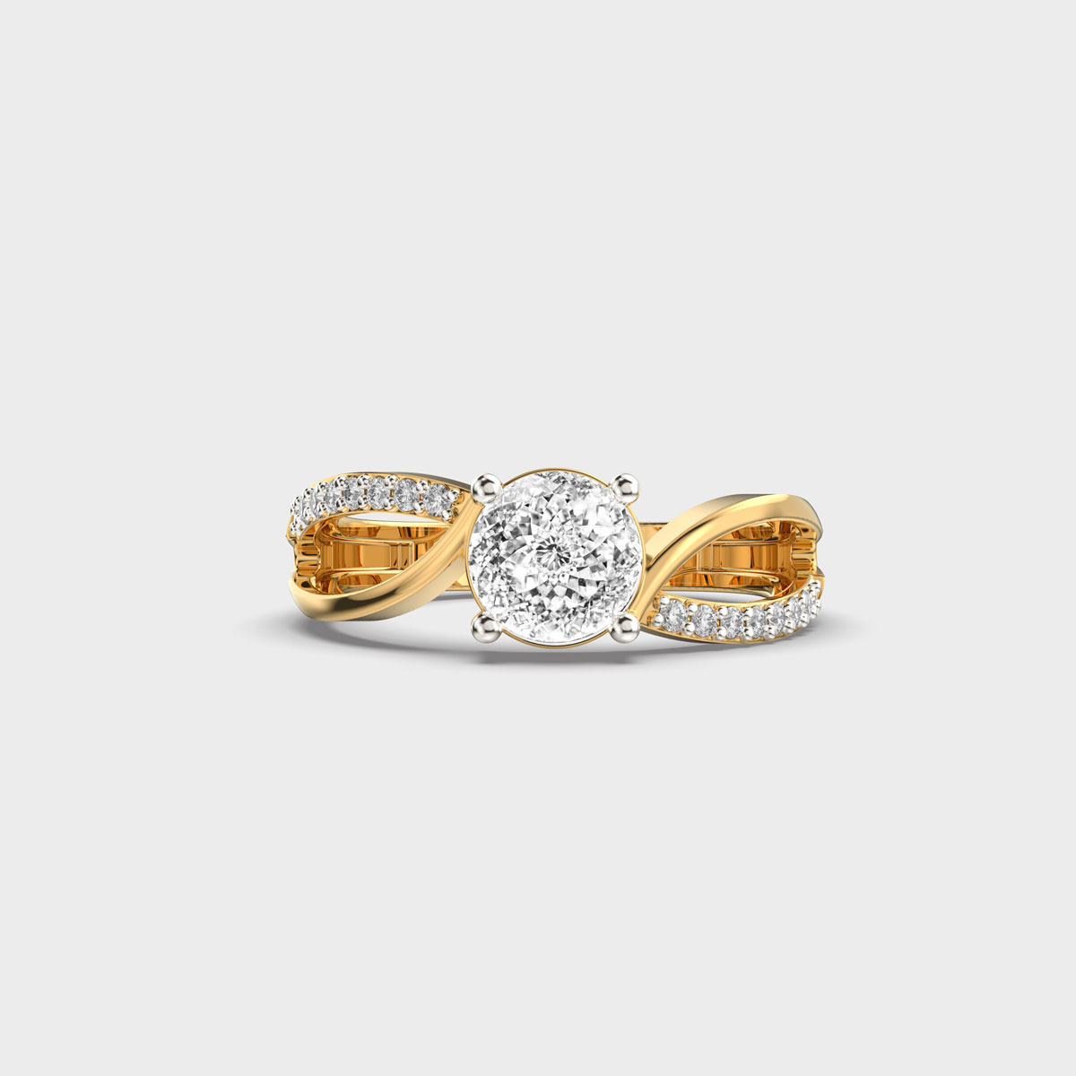 Granada Frame Portuguese Cut Diamond Ring