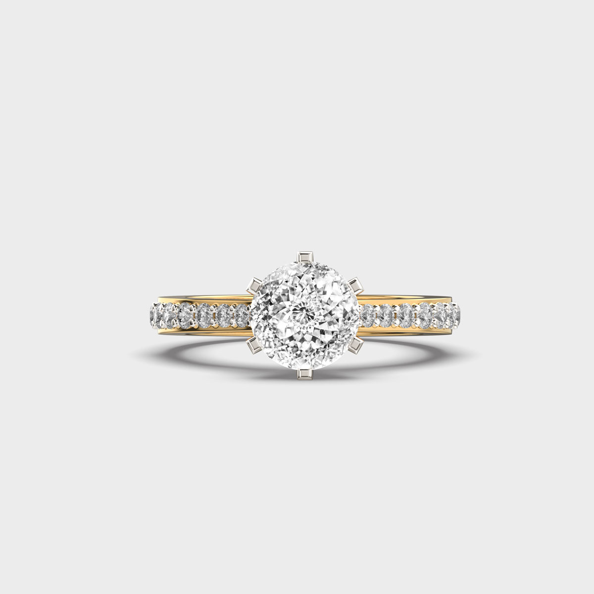 Radiara Virelle Portuguese Cut Diamond Ring