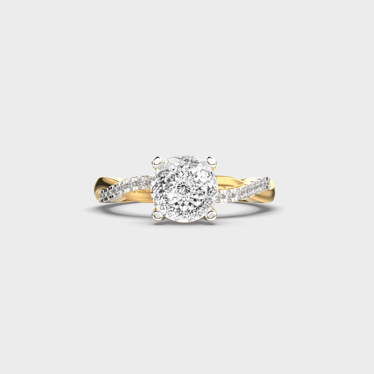 Lumirelle Amorette Portuguese Cut Diamond Ring