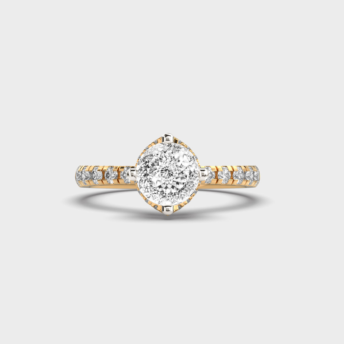 First Light Of Hope Portuguese Diamond Ring
