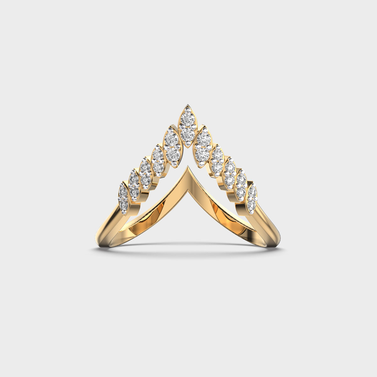 Celestial Crest Vanki Diamond Ring