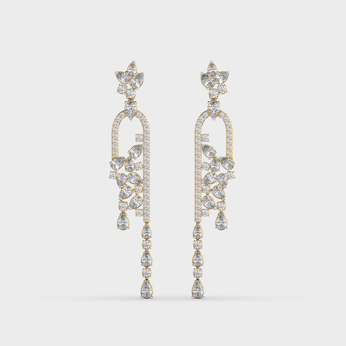 Ethereal Elsa Diamond Earrings