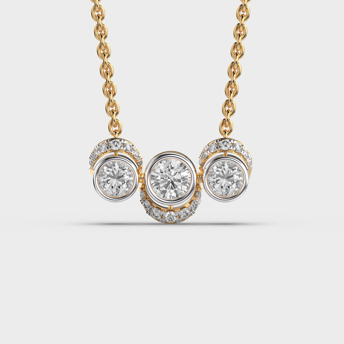 Heaven of Stars Diamond Necklace