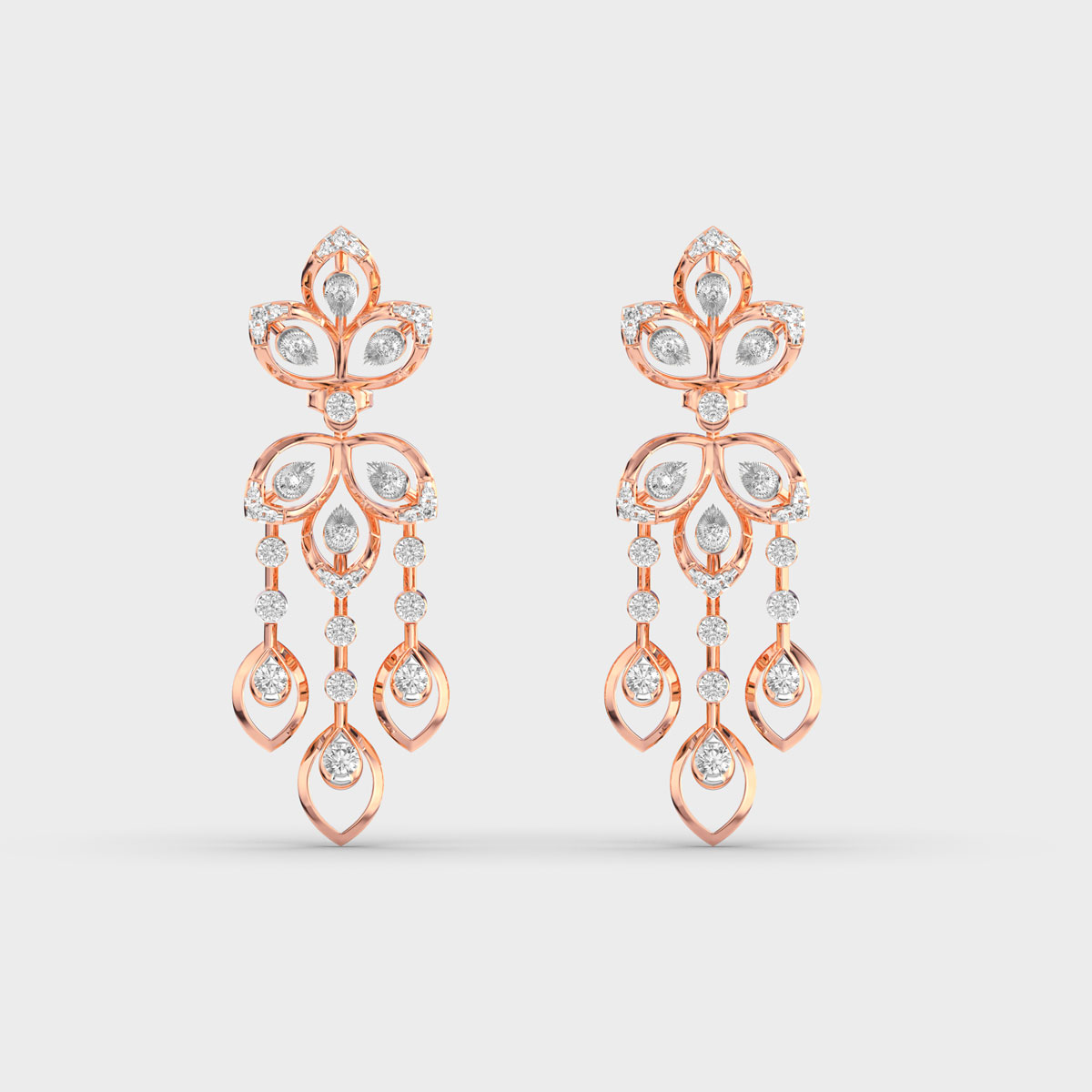 Essence of the Tropico Diamond Earrings
