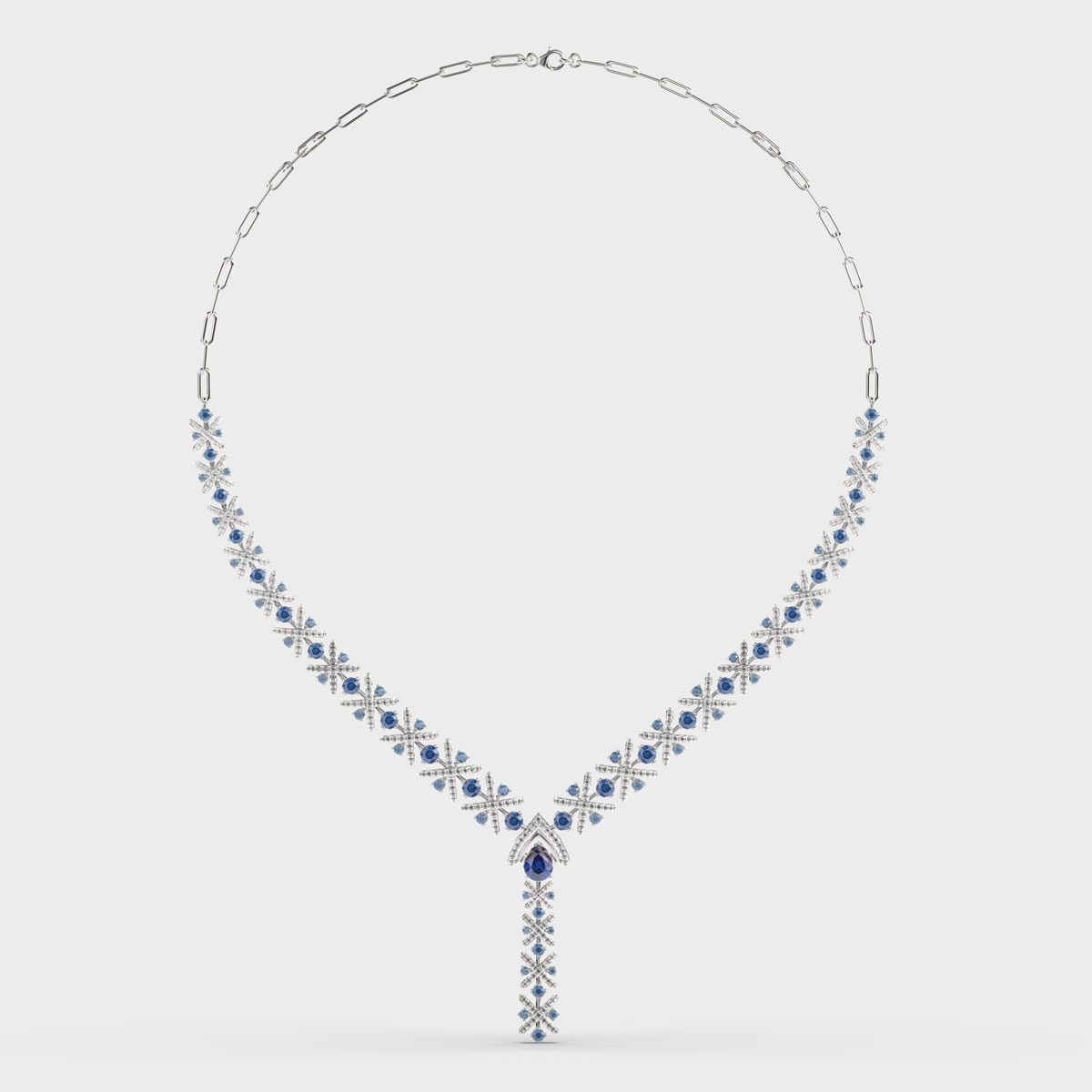 Queen In the North Diamond Necklace