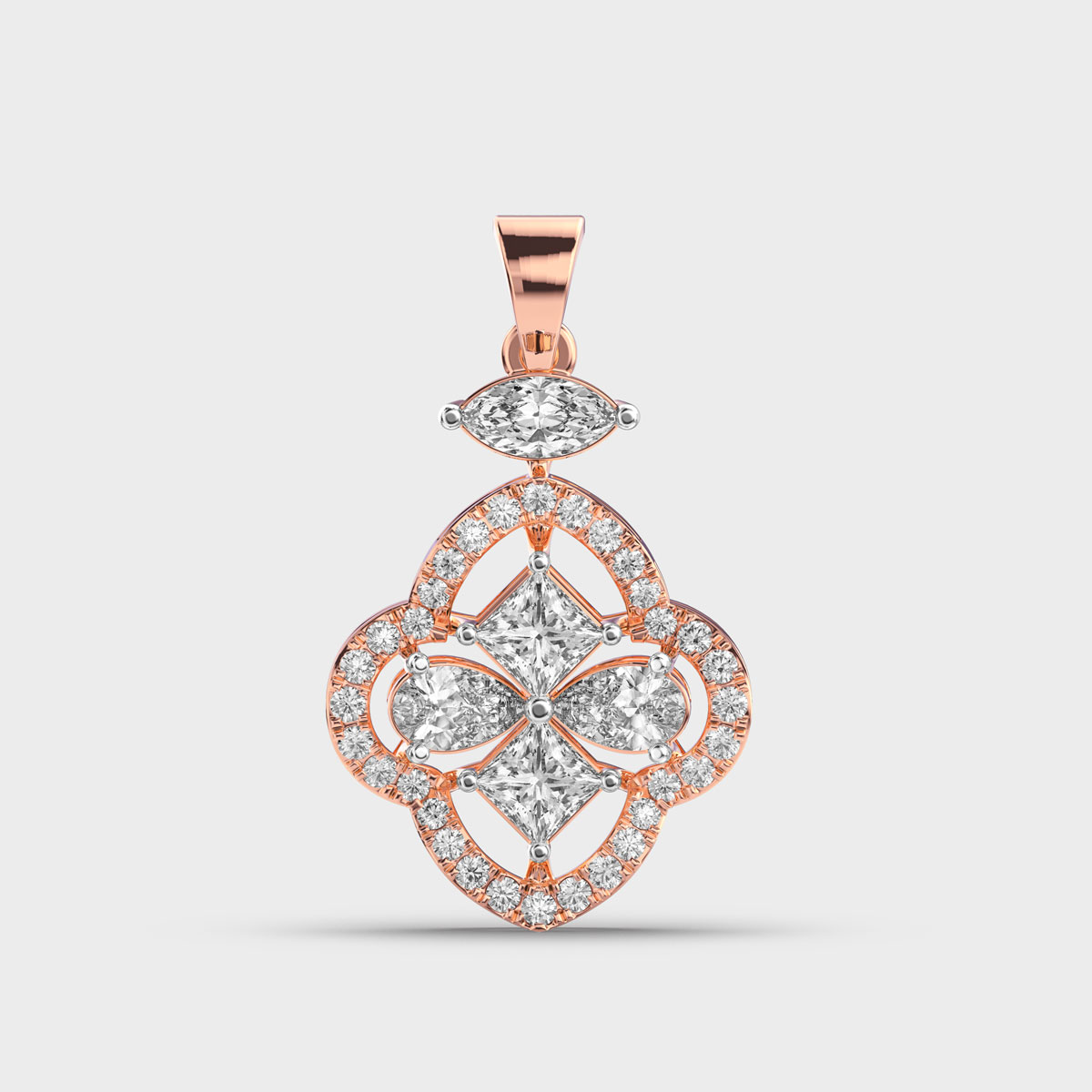 Warriors Pride Diamond Pendant without Chain
