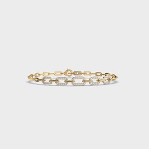 Pureline Link Line Diamond Bracelet