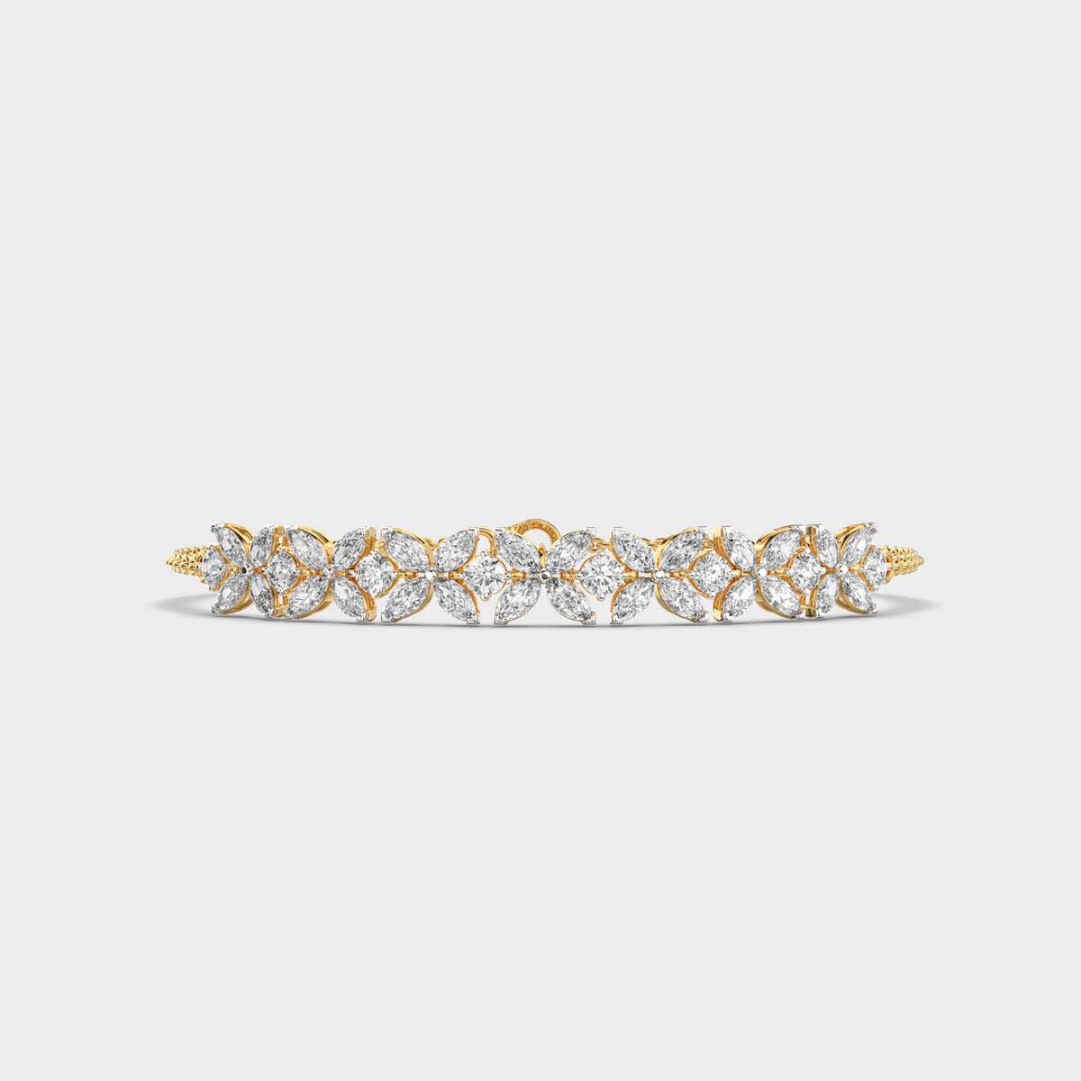 Mixed-Cut Marvel Diamond Bracelet