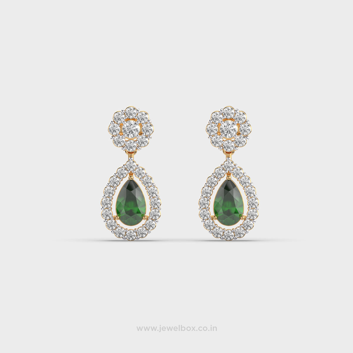 Anne Greensleeves Diamond Earrings