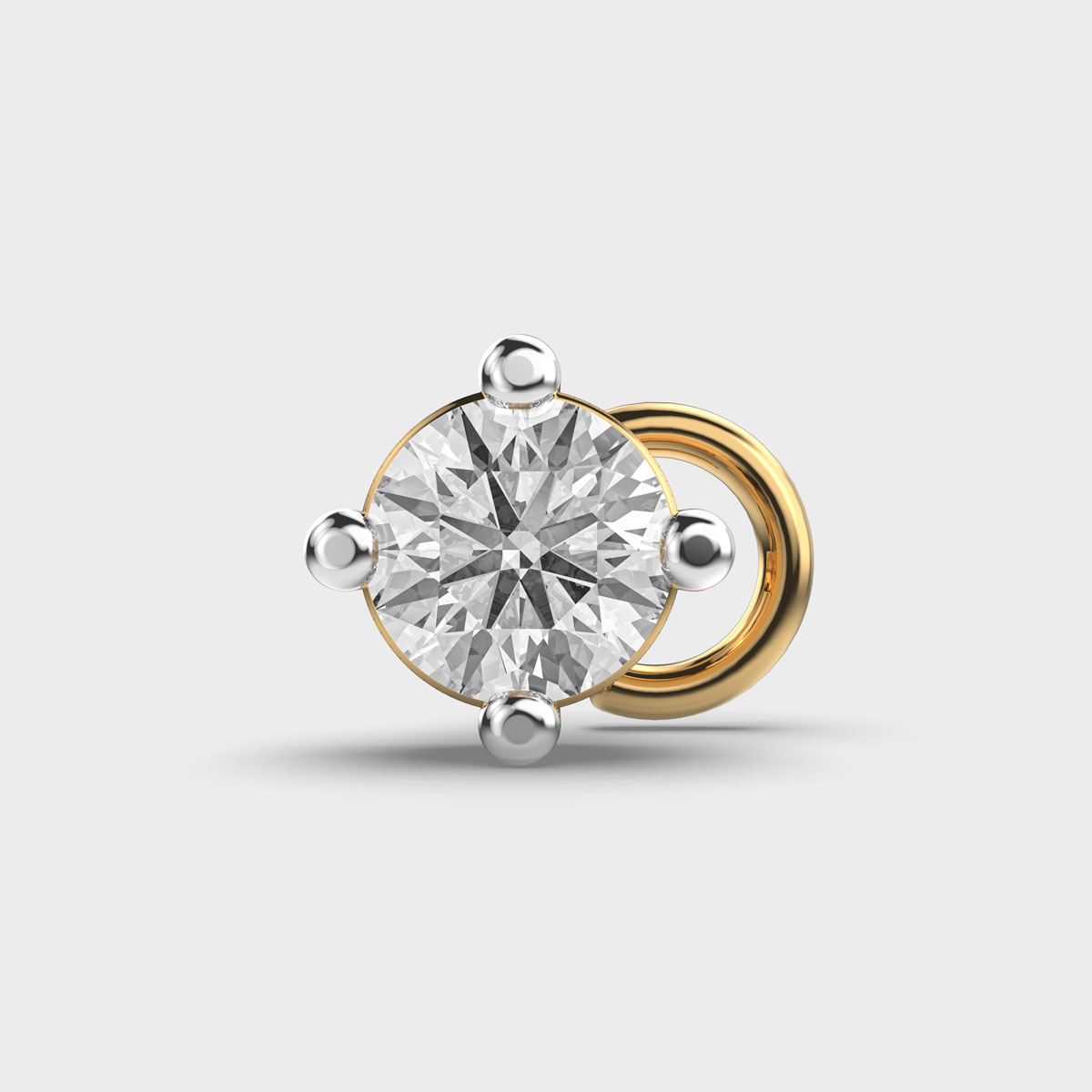 Dot Diamond Nosepin For Everyday