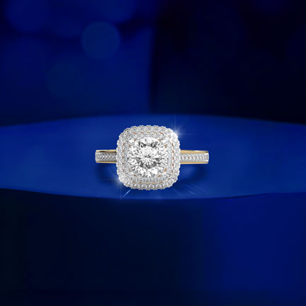 Quad Temptation Diamond Ring