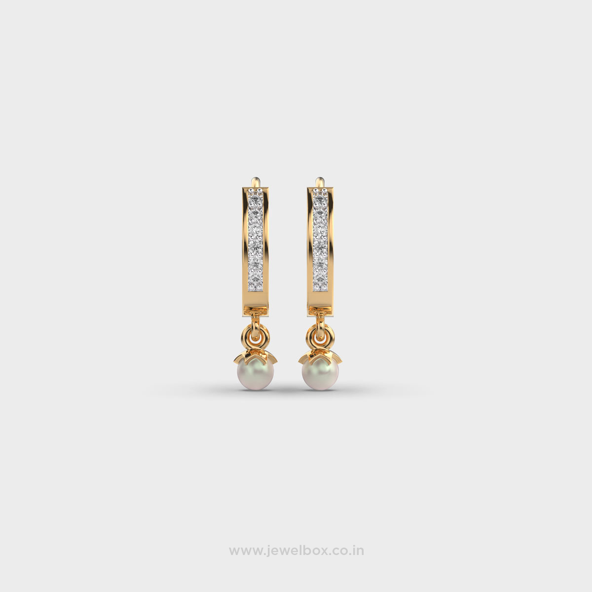 Glistening Jardin Lumière Diamond Hoops