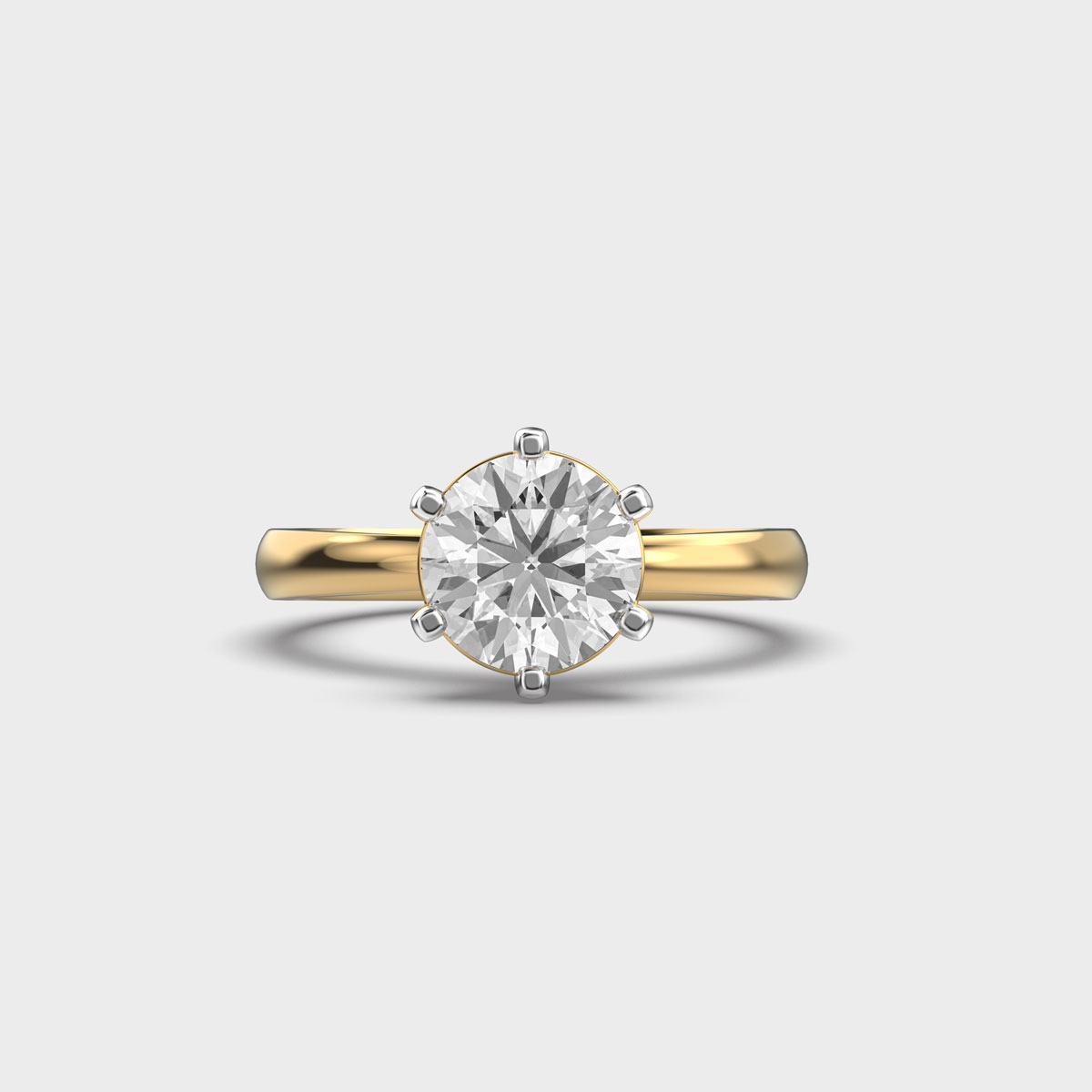 Sugar Plum Fairy Round Diamond Ring