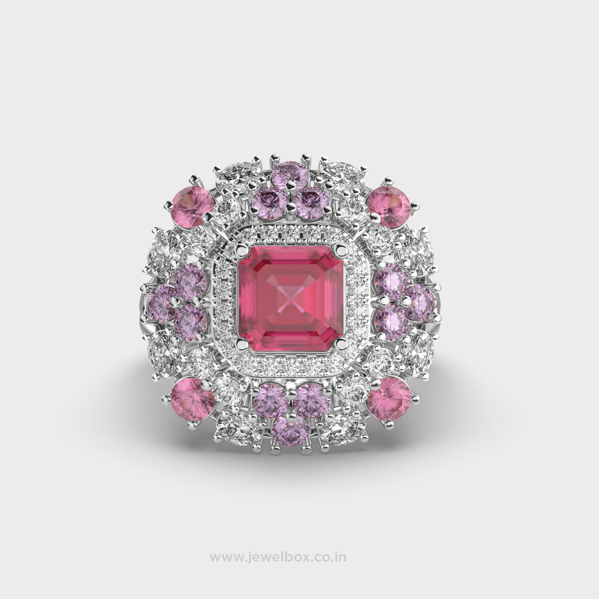 Princess Signet Legacy Diamond Ring